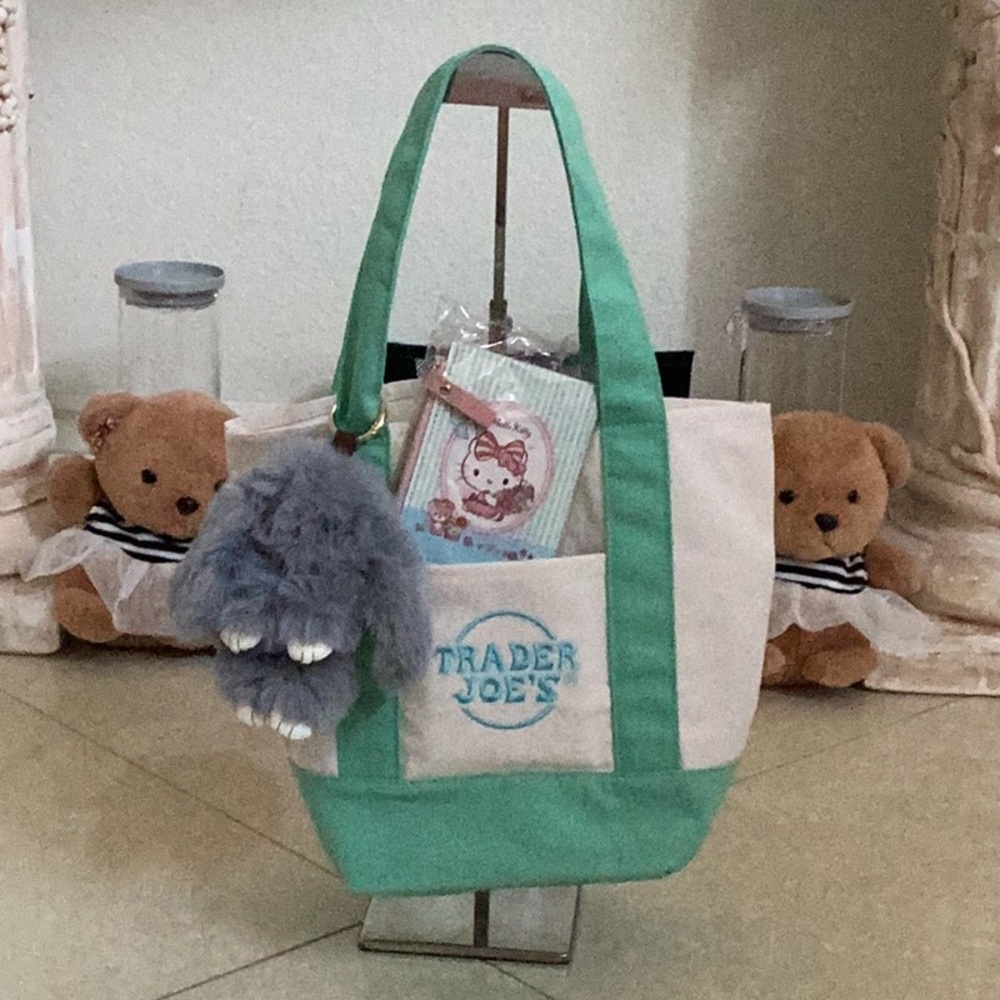 Trader Joe Canvas Tote Bag
